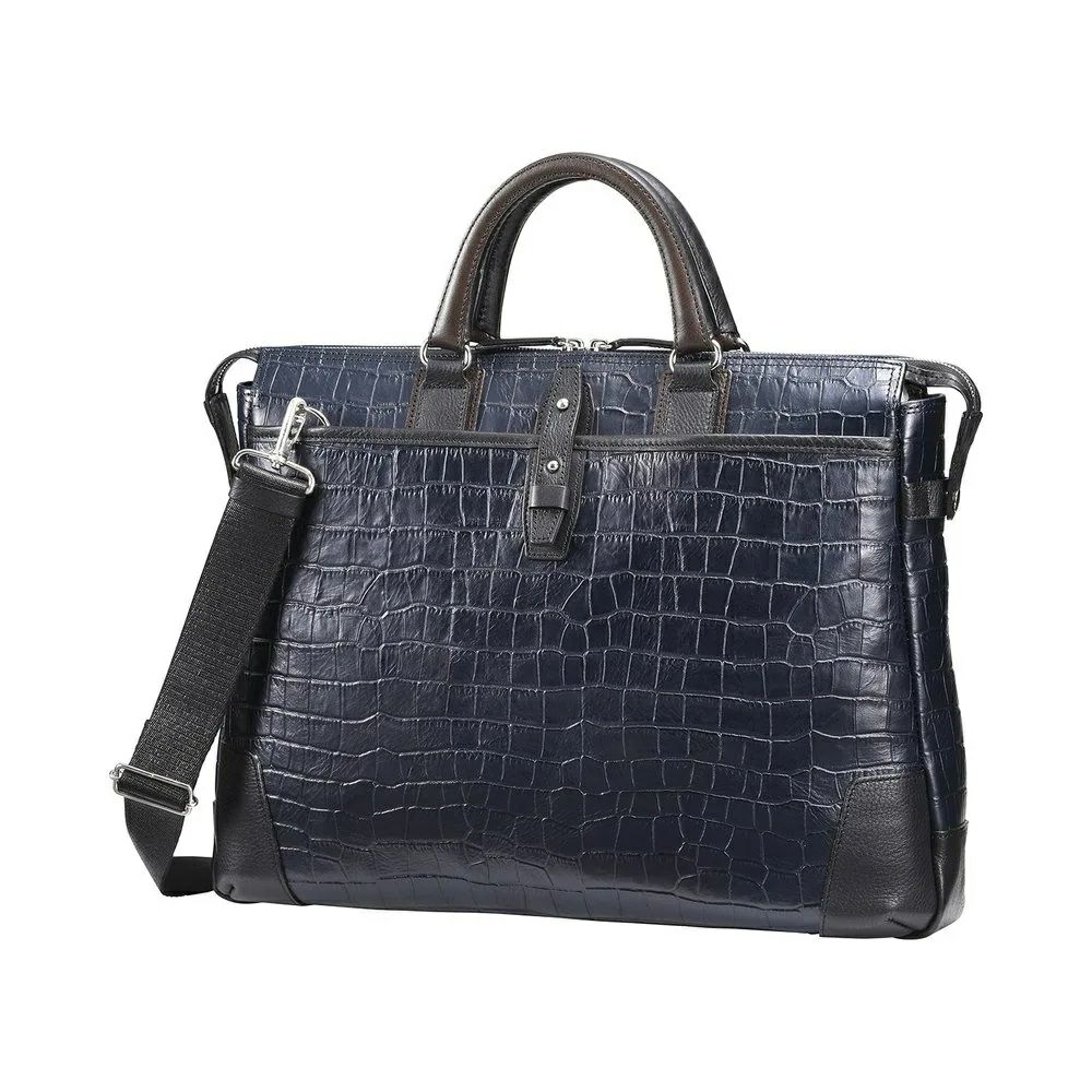 craftsmanship クロコ型ブリーフ | 豊岡鞄公式オンラインストア