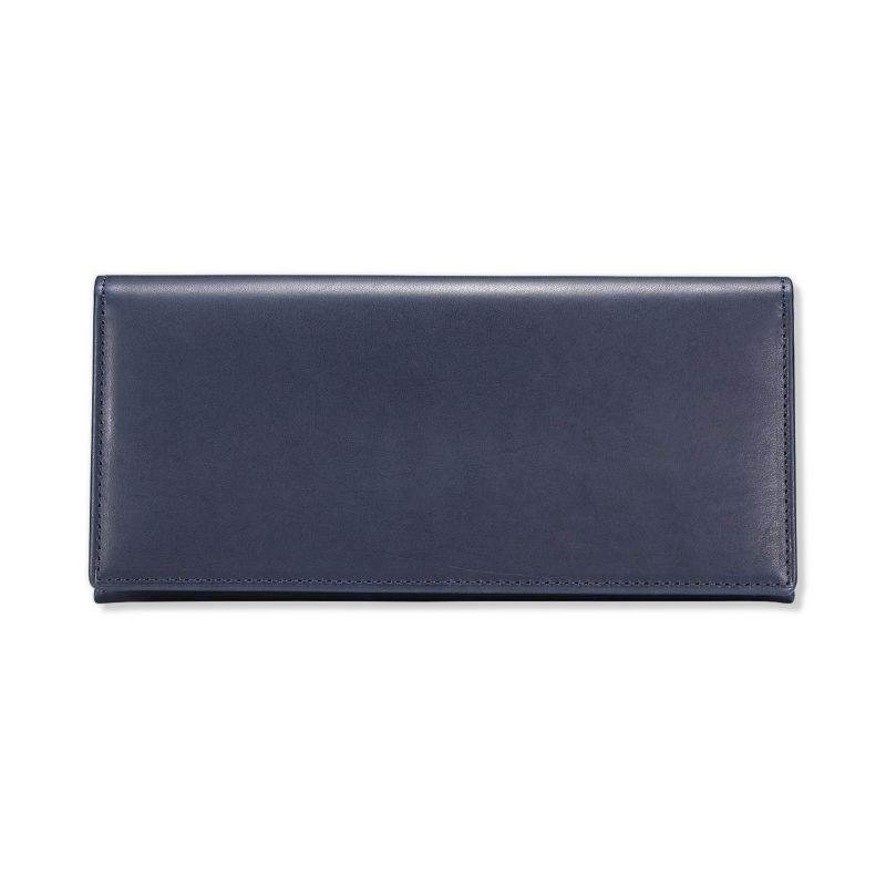 craftsmanship AI（藍） Jacket Wallet Long